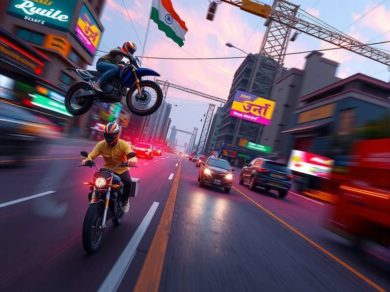 Mumbai Street Battle Royale gameplay screenshot